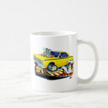1968-71 Dodge Dart Yellow Car Mugs