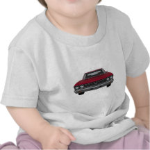 1968 Chevelle SS: Candy Apple Finish Tee Shirt