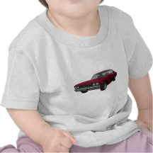 1968 Chevelle SS: Candy Apple Finish Tshirt