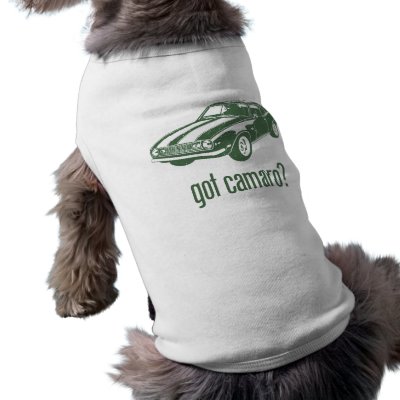 1968 Chevrolet Camaro Z28 Pet Clothing by MuscleDude
