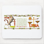1968 Earth Monkey born in 1968 Libra by Valxart Mousepad