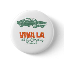 1968 Ford Mustang Fastback Pins