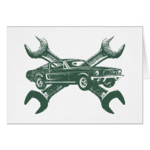 1968 Ford Mustang Fastback Card