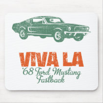 1968 Ford Mustang Fastback Mouse Pad
