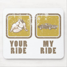1968 Ford Mustang Fastback Mousepads