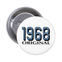 1968 Original Pinback Buttons