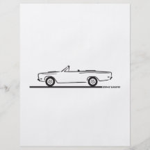 1968 Plymouth Roadrunner Convertible Flyer