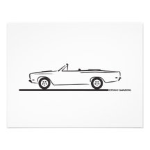 1968 Plymouth Roadrunner Convertible Invites