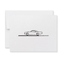 1968 Plymouth Roadrunner Personalized Invitation