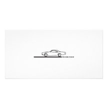 1968 Plymouth Roadrunner Photo Card Template