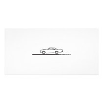 1968 Plymouth Roadrunner Photo Card Template