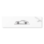 1968 Pontiac Firebird Bumper Sticker
