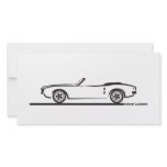 1968 Pontiac Firebird Convertible Photo Card