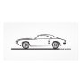 1968 Pontiac Firebird Photo Card