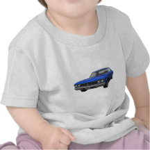 1969 Chevelle SS: Blue Finish T Shirts