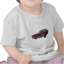 1969 Chevelle SS: Candy Apple Finish T Shirt