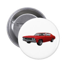 1969 Chevelle SS: Red Finish Button