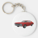 1969 Chevelle SS: Red Finish Key Chains