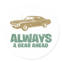 1969 Chevrolet Camaro SS Sticker