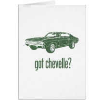 1969 Chevrolet Chevelle 396 SS Greeting Cards