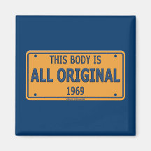 1969 Original Car Body Magnets