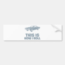 1969 Plymouth Road Runner Bumper Sticker