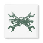 1969 Plymouth Road Runner Refrigerator Magnets