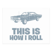 1969 Plymouth Road Runner Postcards