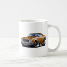 1970-72 Buick GS Brown Car Coffee Mug