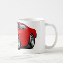 1970-74 Duster Red Car Mug