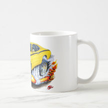 1970-74 Plymouth Duster Yellow Car Mugs
