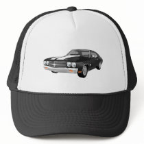 1970 Chevelle SS: Black Finish: