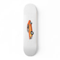 1970 Chevelle SS: Orange Finish: Skateboard