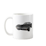 1970 Corvette Sports Car: Black Finish Mugs