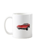 1970 Corvette Sports Car: Red Finish mugs