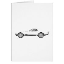1970 Corvette Sports Car: White Finish