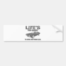 1970 Dodge Challenger Bumper Stickers