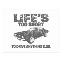 1970 Dodge Challenger Postcard