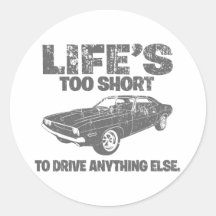 1970 Dodge Challenger Sticker