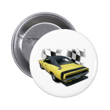 1970 Dodge Charger R/T Pinback Buttons