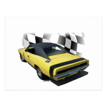 1970 Dodge Charger R/T Post Card