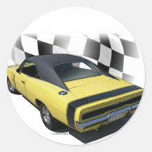 1970 Dodge Charger R/T Stickers