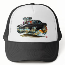 1970 El Camino Black-White Truck Hats