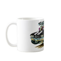 1970 El Camino Black-White Truck Mug