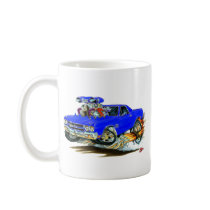 1970 El Camino Blue Truck Mugs