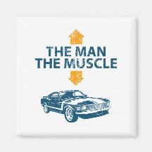 1970 Ford Mustang Boss 302 Fridge Magnet