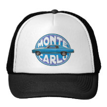 1970 monte carlo chevy blue hats