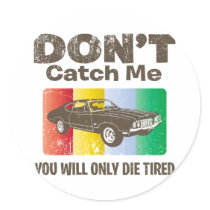 1970 Oldsmobile 442 Round Sticker