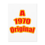 1970 Original Red Postcards