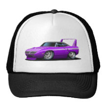 1970 Plymouth Superbird Purple Car Mesh Hat